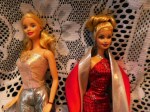 BARBIES RED SILVER TOP